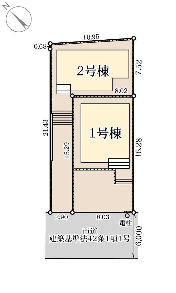 福岡市東区若宮2丁目第25-2棟（1号棟）の間取り