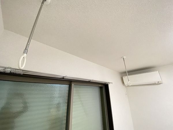 ラルーチェの設備|雨の日も安心な室内物干し☆