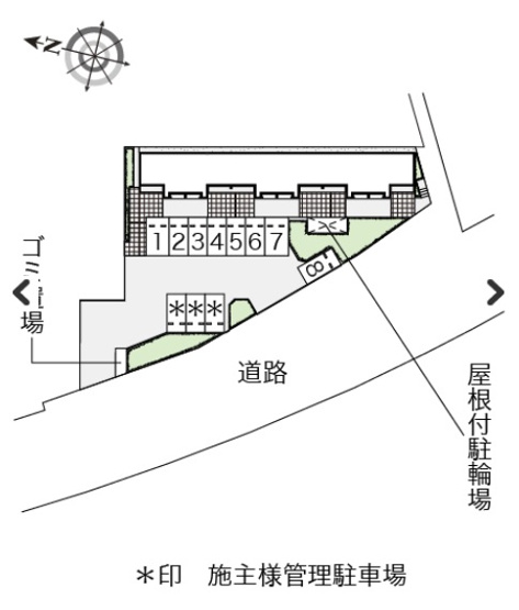 【駐車場】 | レオネクストニューコート | 画像10