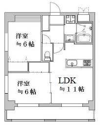 【間取り】 | プランドール千歳台
