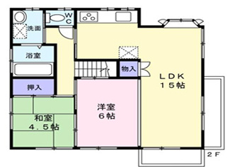 【間取り】 | 蓮田市黒浜　中古戸建