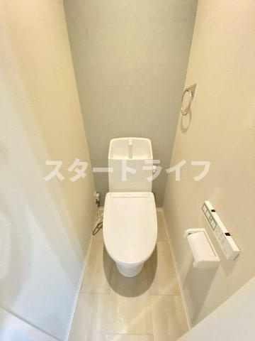 大阪市淀川区西中島２丁目の賃貸マンションのトイレ