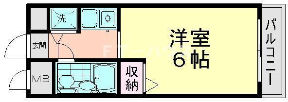 サンパレスマキ前原の間取り