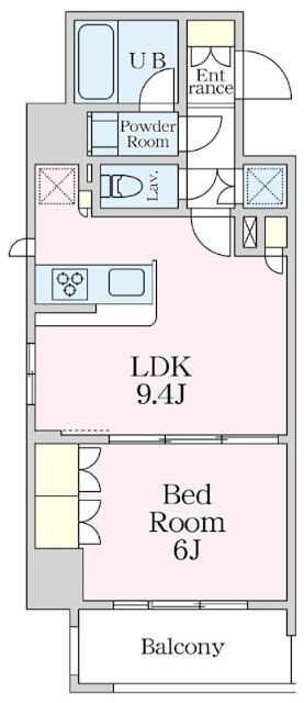 エスティメゾン大井仙台坂の間取り
