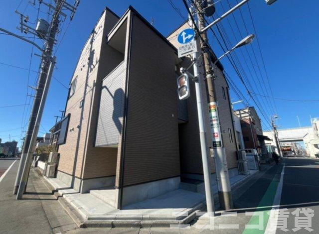 江戸川区谷河内２丁目のアパートの外観