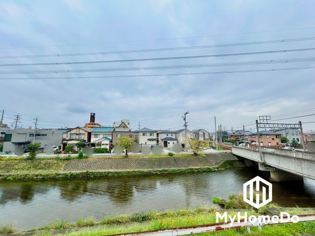 春日井市南花長町の展望|水辺の潤いと広い空を感じられる、開放感あふれる景色はいかがですか？