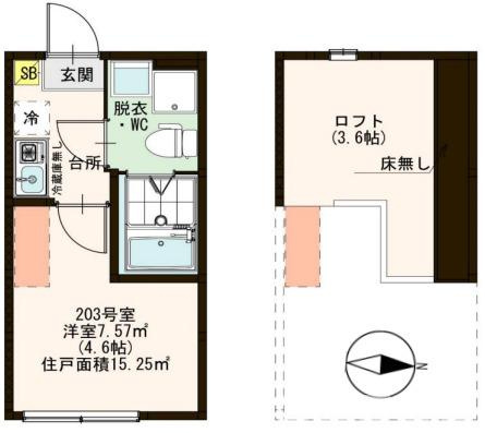 葛飾区立石４丁目のアパートの間取り