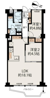 【間取り】 | 岡本センチュリーマンション