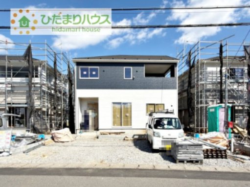 【外観】 | 土浦市木田余西台第2　新築戸建　8号棟 | たっぷりの陽光と心地よい風が舞い込む住まい♪
10月3日撮影