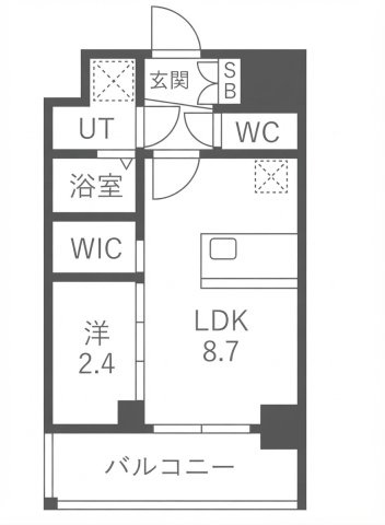【間取り】 | メイクス岩塚EAST