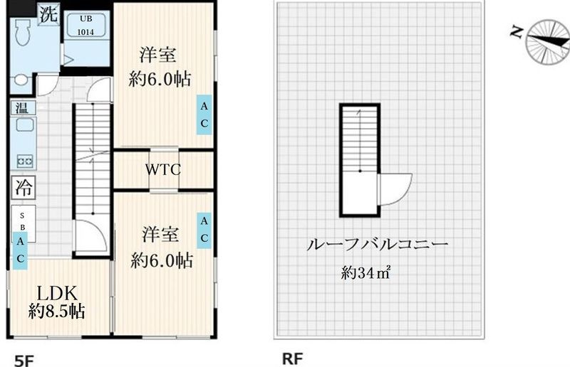 グローバルレジデンスの間取り