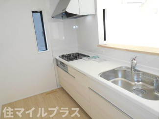 【キッチン】 | 会津若松市館馬町新築一戸建て5棟 | 使いやすいキッチンです