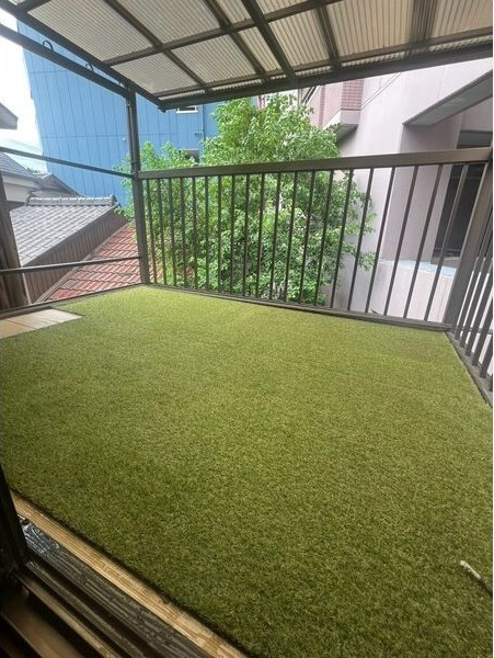 旭区今市戸建のバルコニー