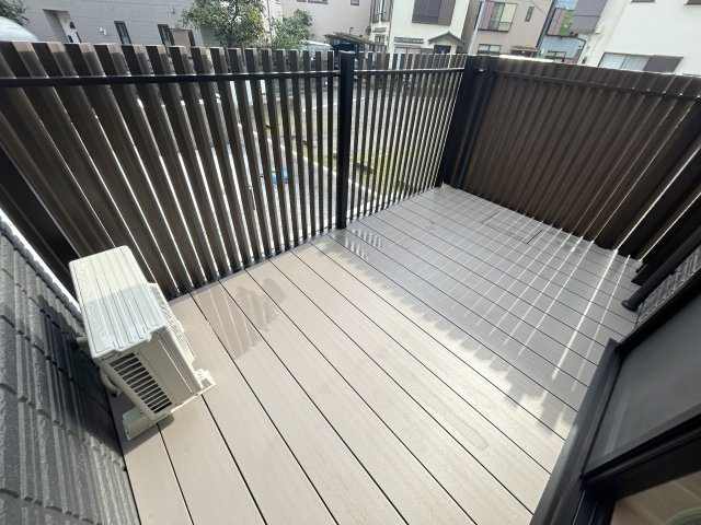 グランディール上福岡Ⅲのバルコニー