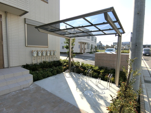八王子市叶谷町の賃貸マンションの設備|★屋根付き駐輪スペース★