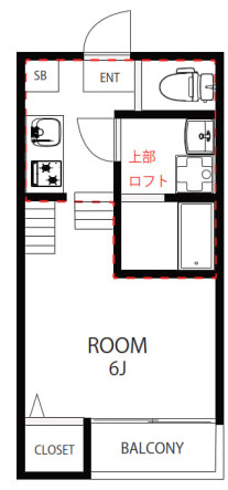 メゾン本千葉の間取り