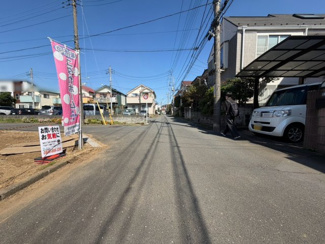 【前面道路含む現地写真】 | 立川市砂川町7丁目　新築戸建　【全2棟】