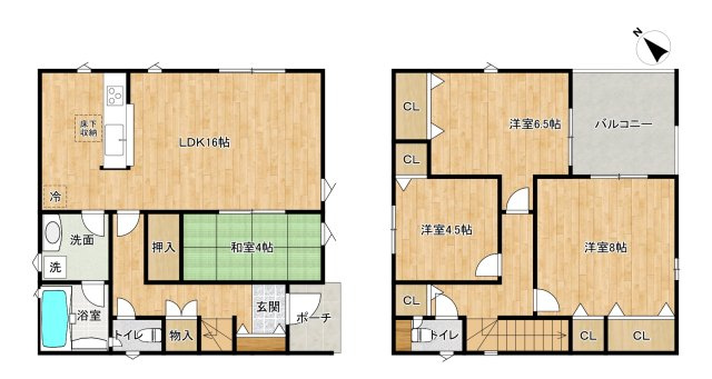 三木市本町　第6の間取り