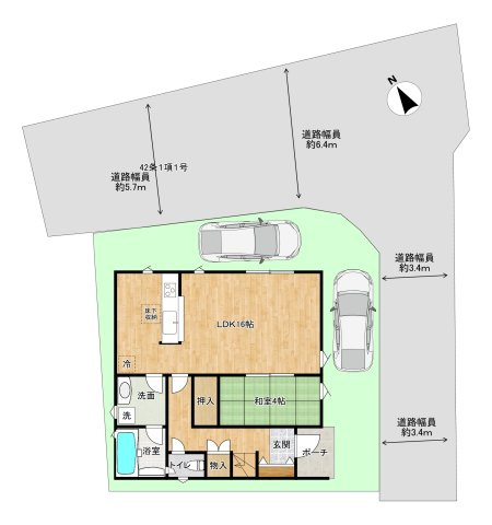 三木市本町　第6の間取り