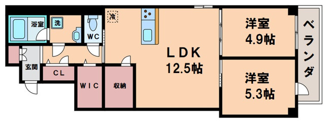 【間取り】 | ルミナテラス上町台
