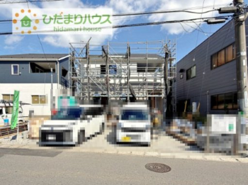 【外観】 | 土浦市木田余西台第2　新築戸建　9号棟 | お客様をお待たせする事は、御座いません！！
当日のご見学は勿論、いつでも見れます☆彡