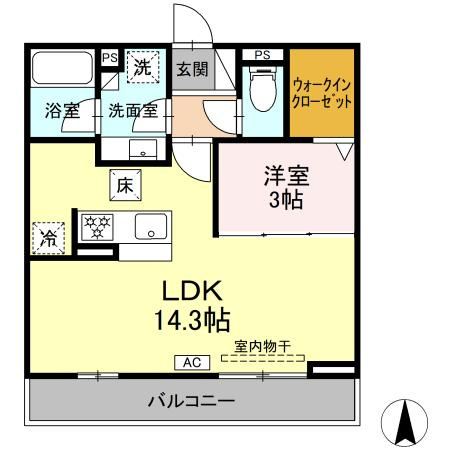 ヴェル・エリタージュの間取り