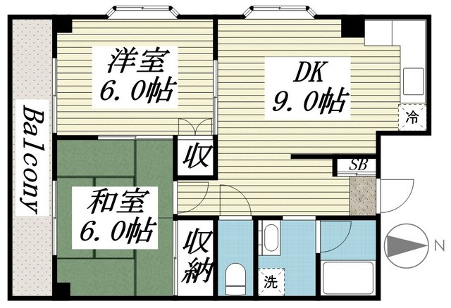 インペリアルハイツの間取り