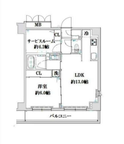 ＡＲＴＥＳＳＩＭＯ ＧＬＥＩＳの間取り