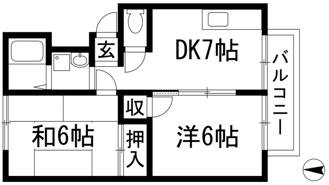 【間取り】 | コートビレジ1