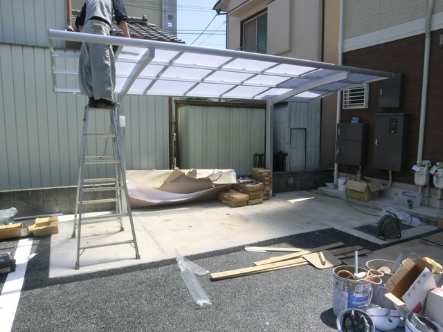 グランド　パレス　オクドのその他共用部分|屋根付き駐輪場。