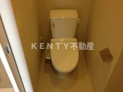 【トイレ】 | ＡＸＡＳ南蒲田アジールコート | 落ち着いた色調のトイレです