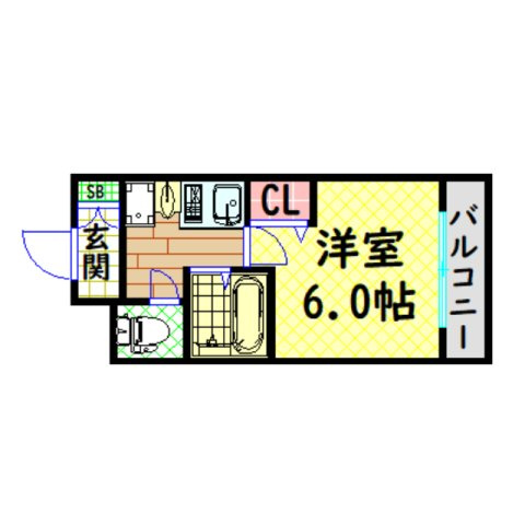 【間取り】 | エスリード上本町北