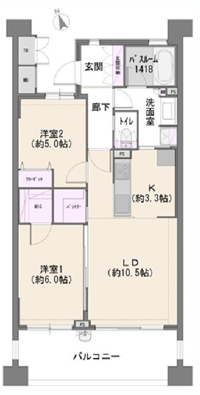【間取り】 | グランエスタ