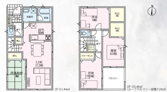 【間取り】 | CRADLE GARDEN美里町沼上 第4　新築住宅