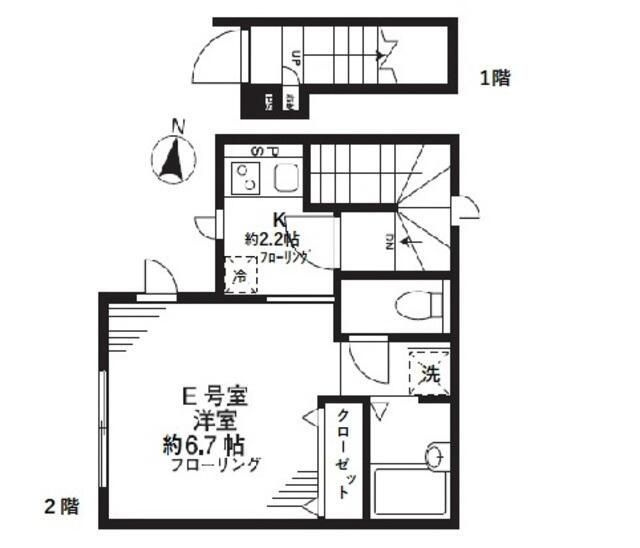 ＨＩＬＬ’Ｓ　Ｍの間取り