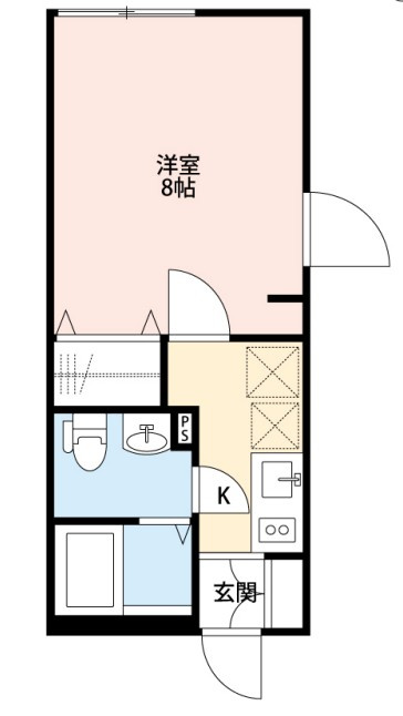 J’sコート中野A棟の間取り