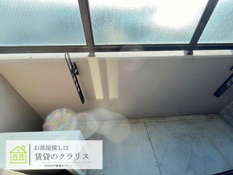 雅 長岡京のバルコニー