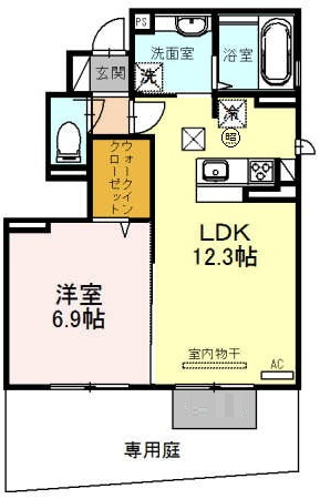 ビュー・ソフィアA棟の間取り