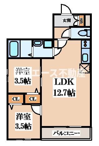 【間取り】 | Tio瓢箪山
