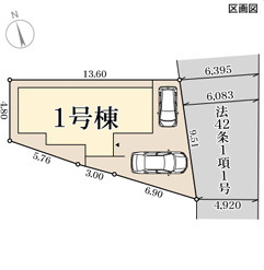 リーブルガーデン明石市魚住町西岡24期の区画図