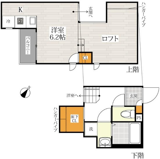 柏市根戸のアパート