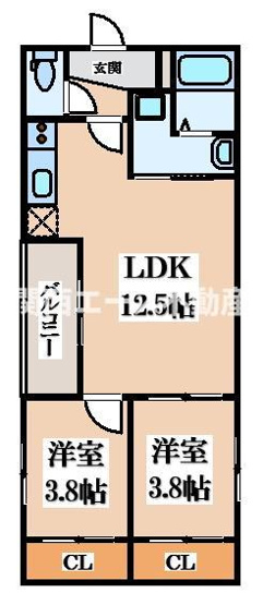 【間取り】 | Tio瓢箪山