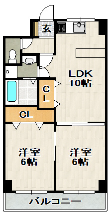 Soie 宝塚【ソワタカラヅカ】の間取り