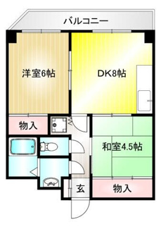 【間取り】 | 宮前平中央ハイツ