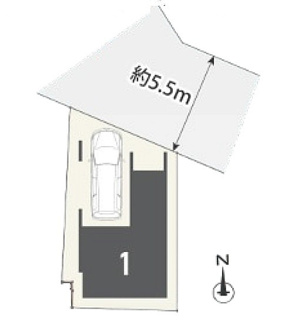 【区画図】 | 練馬区氷川台2丁目　新築戸建　7980万円