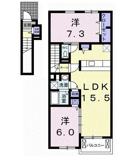 【間取り】 | ウィステリアタウン　Ⅷ