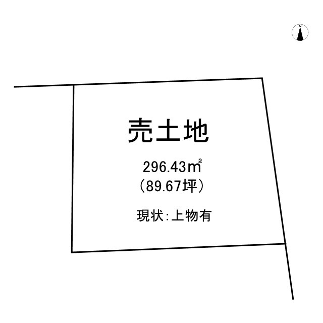桜ヶ丘町の土地図