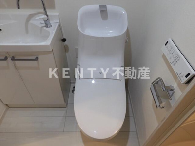 【トイレ】 | ガーデン南馬込 | シンプルで使いやすいトイレです
