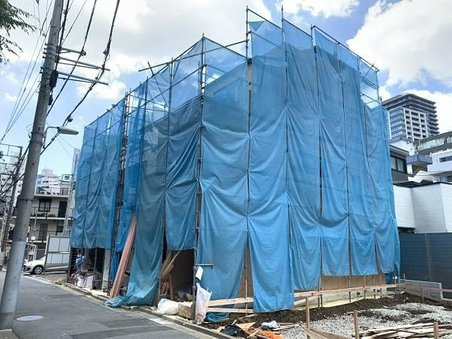 品川区上大崎　新築戸建B号棟の外観