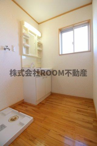 リバーサイド21の洗面所|コンパクトで使いやすい洗面所